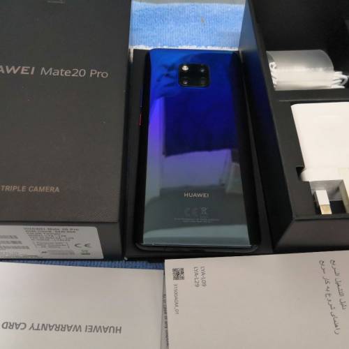 HUAWEI Mate20Pro 8+256GB港版(90%新100%全正常,靚仔,全套有盒)