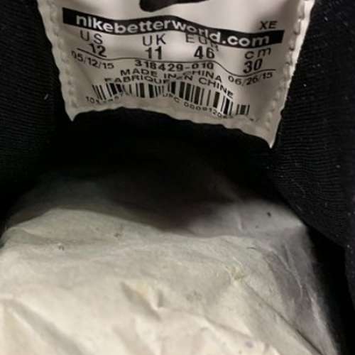 NIKE AIR Huarache夏娃池 US 12偏細