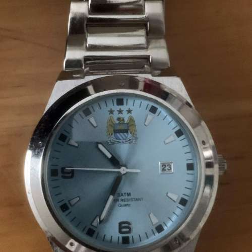 英超 曼城足球隊 + 車路士足球隊 不鏽鋼紀念手錶 每隻 HK$100.00