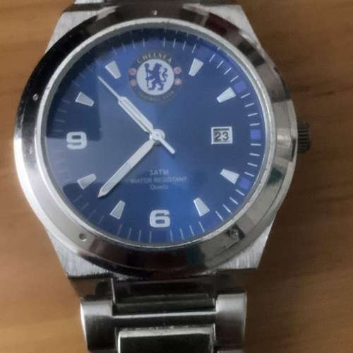 英超 曼城足球隊 + 車路士足球隊 不鏽鋼紀念手錶 每隻 HK$100.00