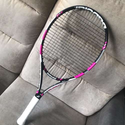 🎾 BABOLAT Pure Drive JR25 25” Junior Tennis Racket USED 網球拍 兒童 中童 有花...