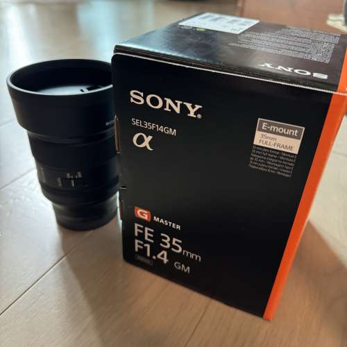 Sony 35mm F1.4 GM E mount