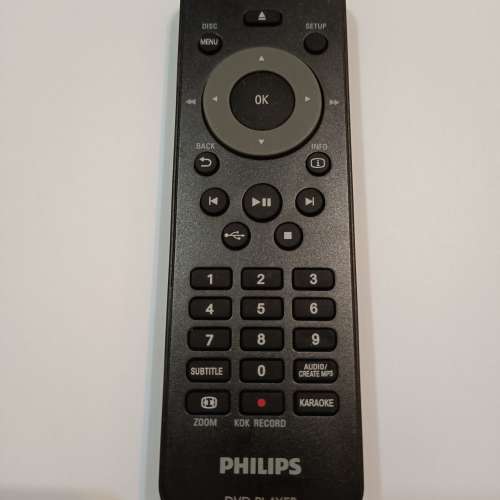 PHILIPS  DVD PLAYER  Remote 遙控器