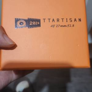 ttartisan 27mm 2.8 橙色 xmount