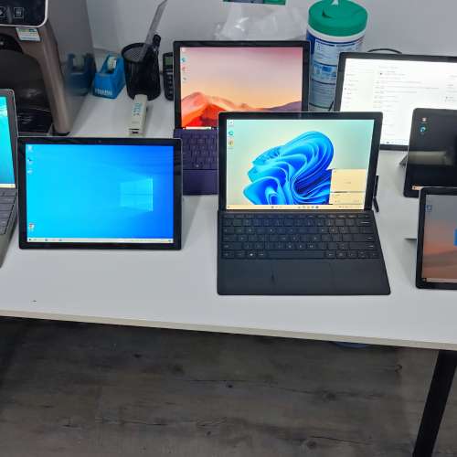 Surface Pro 7 有好幾部有i3 i5 i7 十代Surface Go 1 Go 2 LTE可上網，都有Surface...