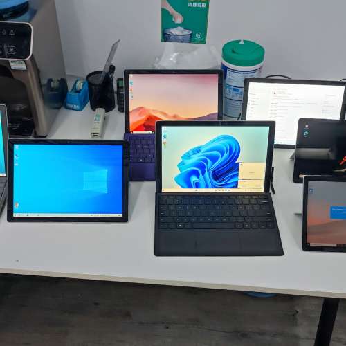 Surface Pro 7 有好幾部有i3 i5 i7 十代Surface Go 1 Go 2 LTE可上網，都有Surface...