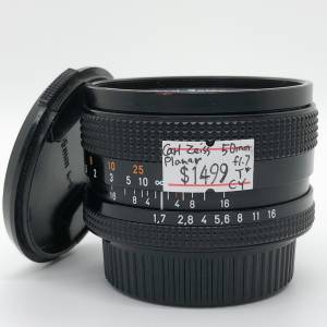 99% New Carl Zeiss Planar T* 50mm F1.7, 深水埗門市可購買