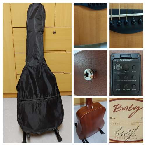 Baby Taylor BT1民謠/旅行電木結他+ 原裝結他袋