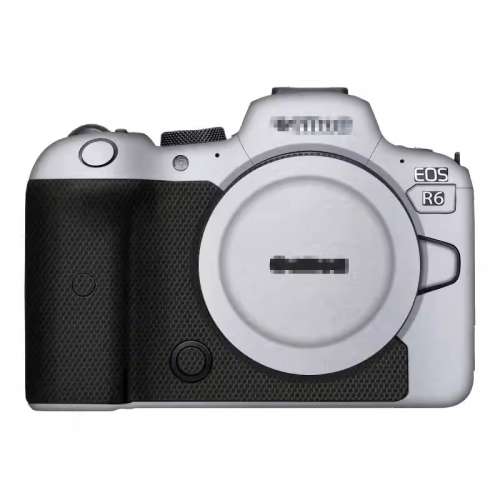 Camera Body Skin Decoration 3M Sticker Film Cover For CANON R6 - Light Gray 淺...