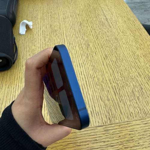 iPhone 12 256G 藍色，電池效能100 %，個人自用機