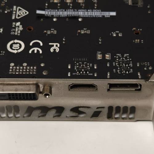 MSI GTX 1050 Ti AERO ITX 4G OCV1