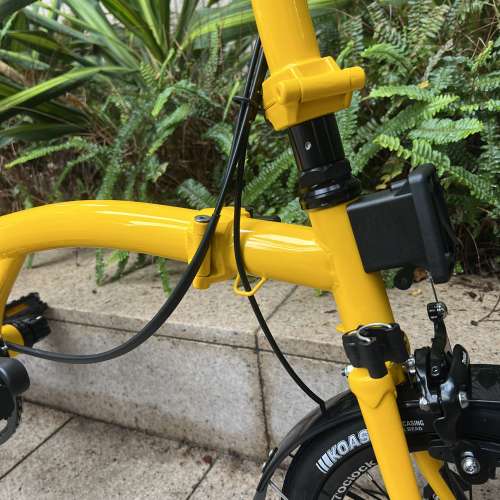 最新版本 MINT BOB 3  14吋 3速鉻鉬鋼車架 小布式折叠車 送前後蛙燈叮叮