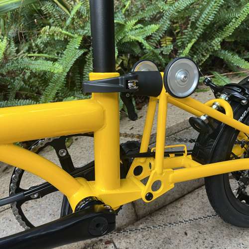 最新版本 MINT BOB 3  14吋 3速鉻鉬鋼車架 小布式折叠車 送前後蛙燈叮叮