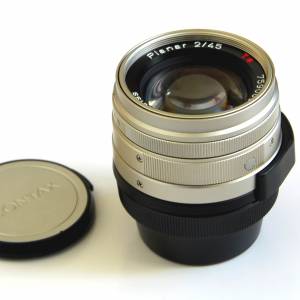 Contax G45 f2 45mm Carl Zeiss T* Planar 95% new