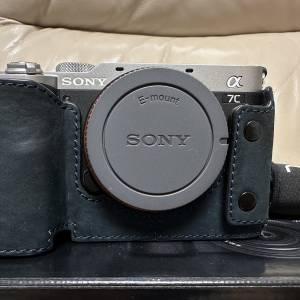 超新淨 行貨 銀色 Sony A7C ILCE-7C/ILCE-7CL Body  淨機身 包 Mon貼 皮製機身保護...