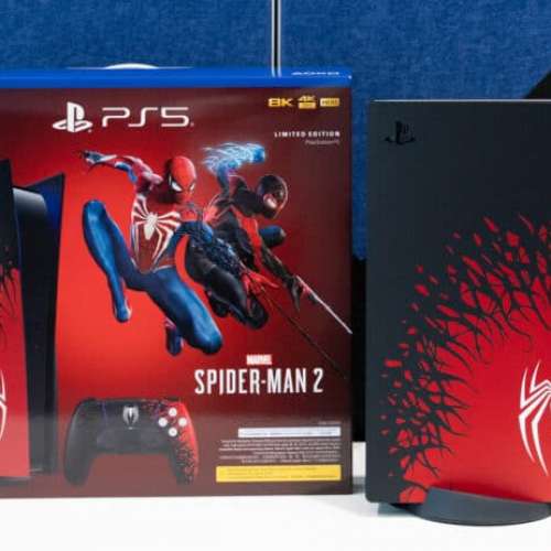 PS5 蜘蛛俠限定主機 光碟版 (行貨)