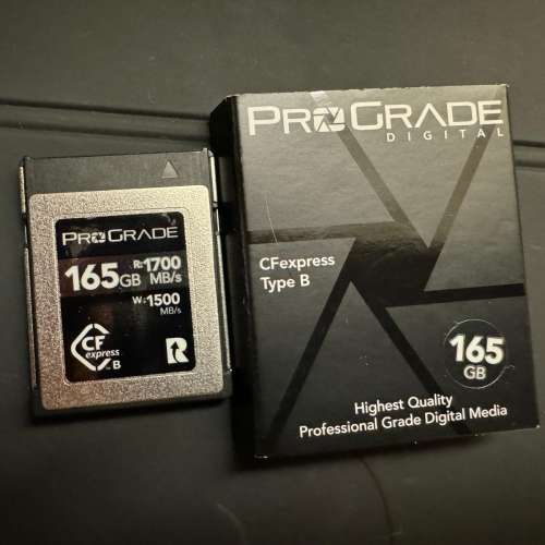 Prograde Digital CFexpress Type B 2.0 Cobalt 1015 F 165GB [R:1700 W:1500]