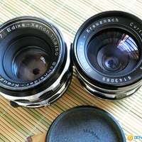 兩支m42 合金黃銅重版 Schneider 50/1.9exdia xenon、35/4 curtagon $2500/pc