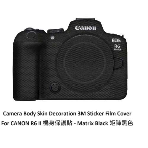 Camera Body Skin Decoration 3M Sticker Film Cover For CANON R6 II 機身保護貼 ...