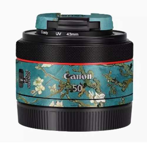 3M Sticker Film Cover For Canon RF 50mm F1.8 STM 鏡頭保護貼 -