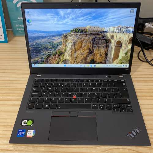 [全新] Lenovo ThinkPad T14s Gen 2 (11代4核 i7 / 14"全高清 / PD充電 / Win 11 P...