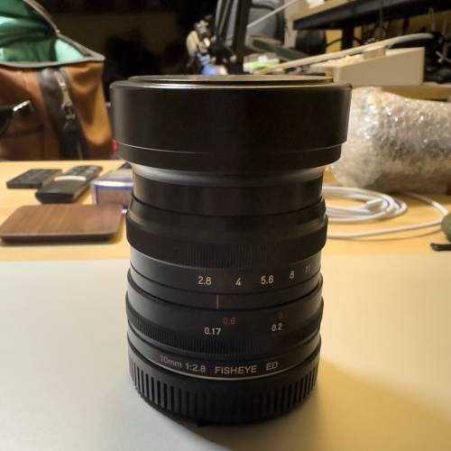 七工匠 7artisans 10mm f/2.8 Full Frame Canon RF Mount Lens Fisheye  鏡頭