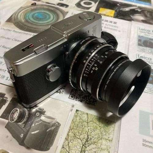 Rollei QBM 135 SLR Lens To Olympus Pen F Series Film Camera Mount Adaptor (金...