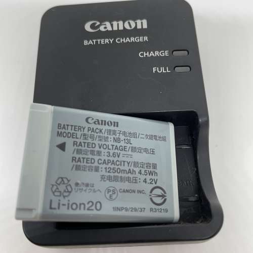 CANON NB-13L原廠電池充電器