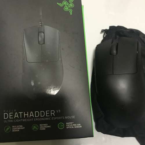 Razer Deathadder v3鼠標加鍵盤900$