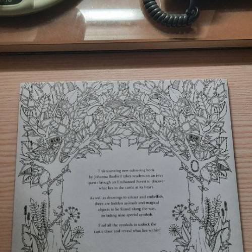 秘密花園填色冊 (英文版)