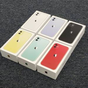 全新全套 iPhone 11 64gb $2300 / 256gb $2800 多色 平行進口無鎖 90日保養 原裝無...