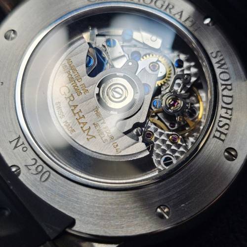 Graham Swordfish chronograph 機械計時錶