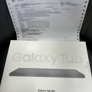 全新未開封香港行貨 Samsung Tab A9+ 4+64GB WiFi版 黑色 香港行貨 有中原單 三星一...