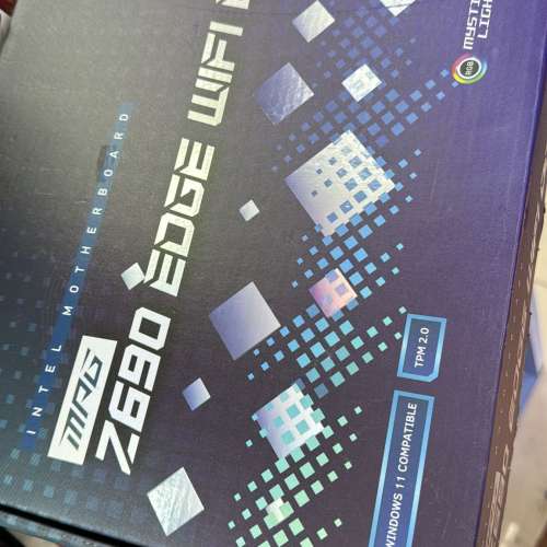 MSI Z690 Edge wifi DDR4 ( 已test ，完全正常）