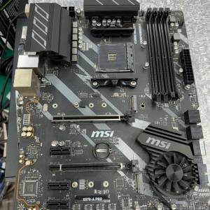 MSI X570 A PRO ( 已test ，完全正常）