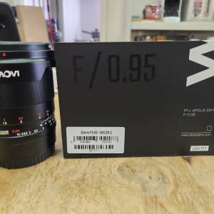 99.9999%極新行貨Laowa ffii Argus 35mm f0.95 Z-mount