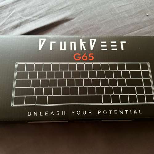 DrunkDeer 醉鹿G65 磁軸鍵盤 灰色機身 (2024)