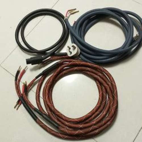 Max.choseal兩對喇叭線一條電源線