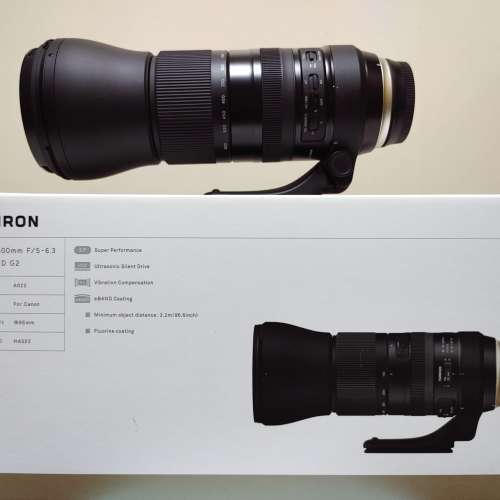 TAMRON 150-600mm F5-6.3 G2 For Canon 長保 (2027-03)
