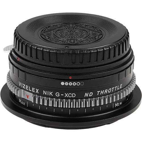 FotodioX Vizelex ND Throttle Lens Adapter for Nikon Mount to Hasselblad X Body