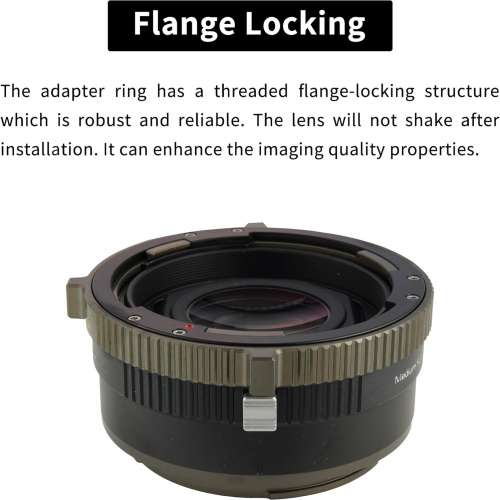 XPIMAGE Speed Booster M645 - GFX 0.71 Reducing Lens Adapter Ring 減焦增光接環