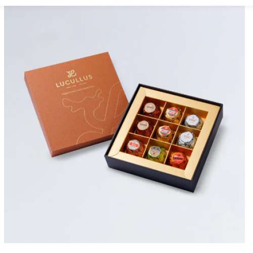LUCULLUS Liqueur Chocolate Gift Box (9pcs) e-Voucher - $285/e-Voucher 龍島酒心...