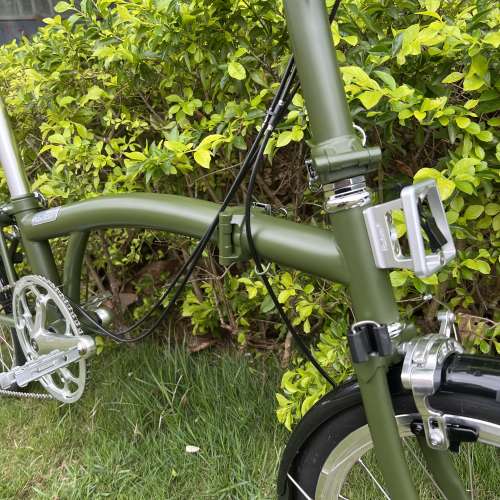 特價 新款 國布 Ruhm rc 7speed C剎 M把 鉻鉬鋼 折叠車 送前後蛙燈叮叮