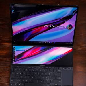 ASUS Zenbook Pro Duo 15 OLED 15.6吋 (2022) (i9-12900H, 32GB+1TB SSD) UX582ZW-AOU