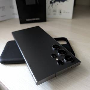 (平放 中環元朗)(Like brandnew) Samsung S24 Ultra Black 512gb (warranty to Apr...