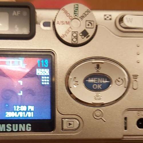 Samsung Digimax V5, made in Korea, 5M resolution全套