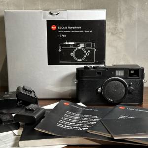 有盒**Leica Monochrom M CCD with box Shutter count 161xx, CCD ID: 52