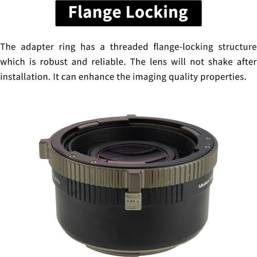 XPIMAGE Speed Booster Mamiya 645 M645 - Hasselblad XCD Reducing Lens Adapter