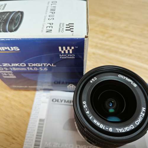 Olympus M.ZUIKO DIGITAL ED 9-18mm F4-5.6 (M43 mount)