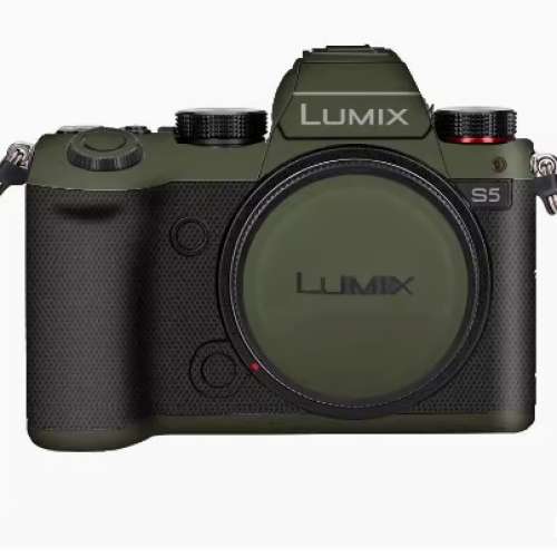 Camera Body Skin Decoration 3M Sticker Film Cover For Panasonic Lumix S5 機身...